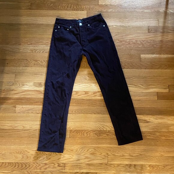 APC Dark Brown Corduroy Pants - Gently Worn, Size 29 - Picture 8 of 10